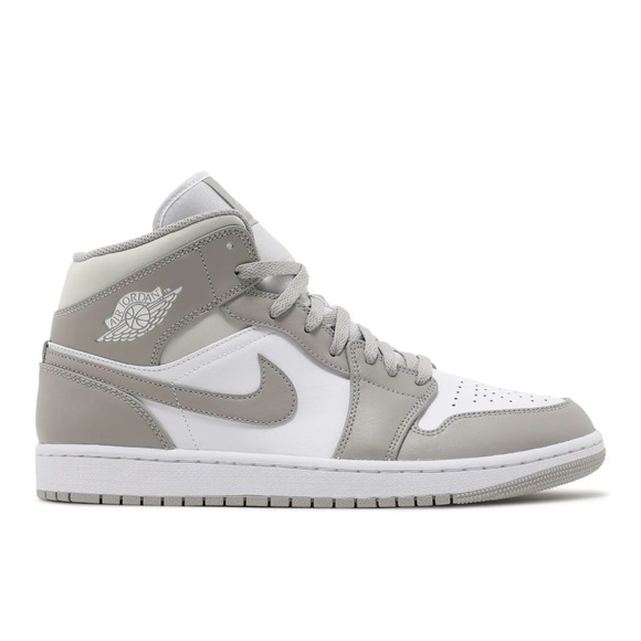 Air Jordan 1 Mid College Grey/Light Bone Size 11 - Picture 1 of 14